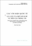 VV00041576_Cac van kien quoc te va phap luat cua mot so nuoc ve tiep can thong tin Selected international instruments and the access to information acts of some countries_2007.pdf.jpg